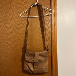 Vintage Women's Coach Crossbody Hobo Buckle Leather Purse G3S-9481